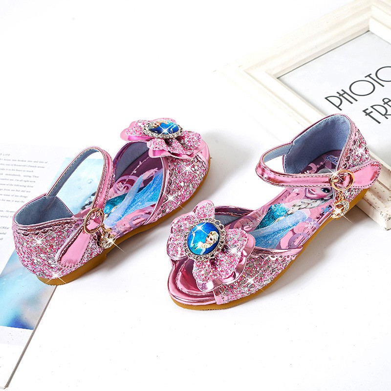 Giày sandal công chúa Elsa cho bé gái 3-9 tuổi