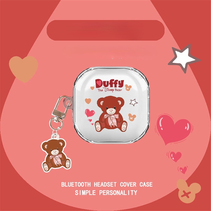 Vỏ Bảo Vệ Hộp Sạc Tai Nghe QCY T13 Mềm Mại Họa Tiết Hoạt Hình Gấu Và Pikachu Đáng Yêu