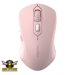 Chuột không dây DAREU LM115G Pink | Hàng chính hãng