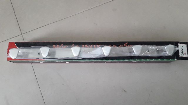 Móc Quần Áo Inox 304 loại dày nặng kèm ốc vít - Móc treo tường
