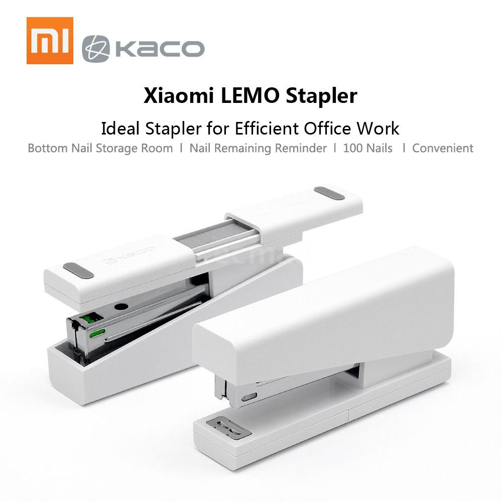 💙Ecmall💙 Ghim kẹp giấy Xiaomi Kaco LEMO 24/6 26/6 với 100 miếng đinh kẹp chuyên dụng