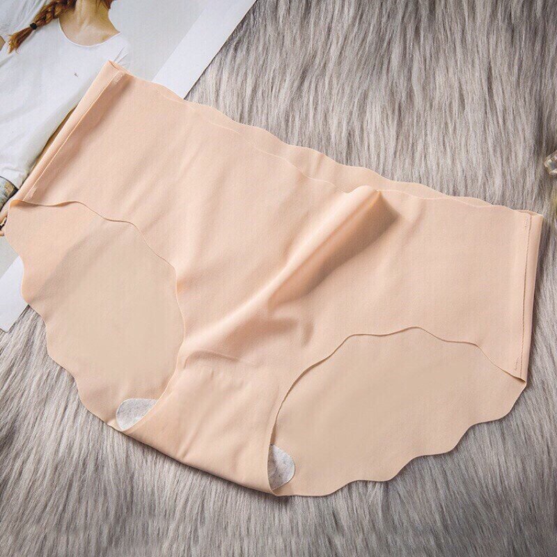 Quần Lót Nữ Đúc Su Thun Lạnh không đường may viền sóng gợi cảm nâng mông sexy ❤️ Quần lót đúc su thun lạnh - QL 1034