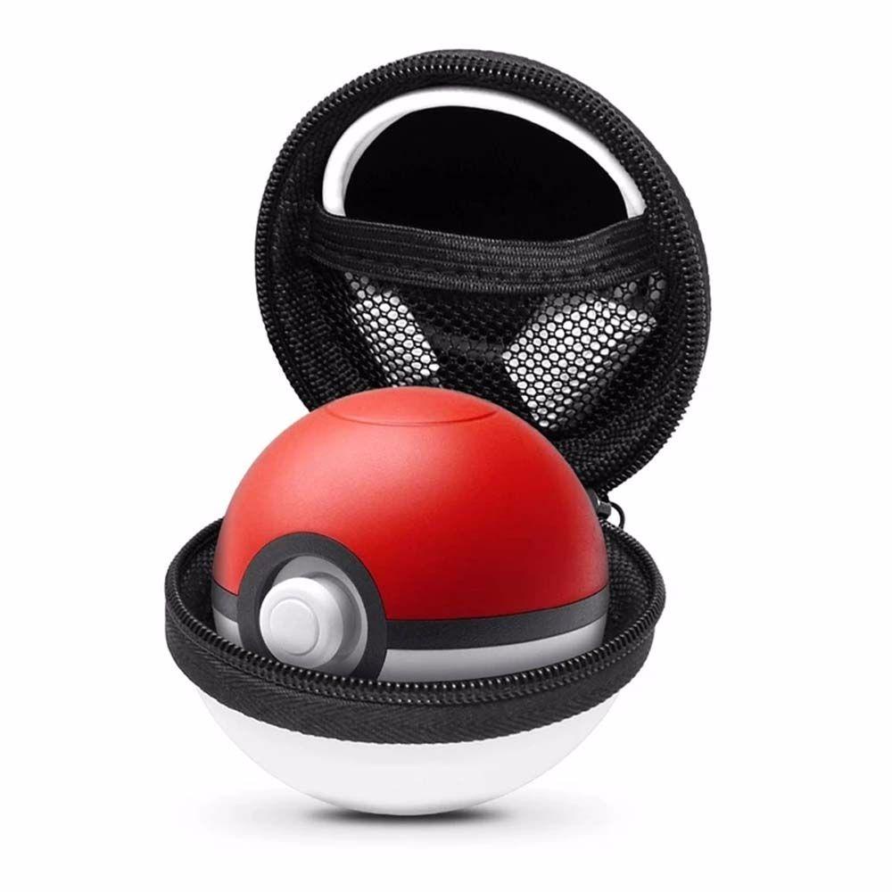 Túi Đựng Máy Chơi Game QUINTON Pokeball Cứng Cáp Có Khóa Kéo Mang Đi Du Lịch Tiện Lợi Ốp