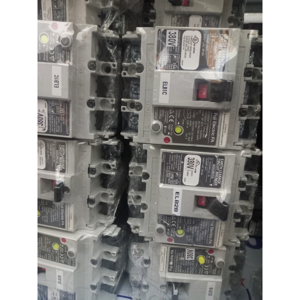 CHỐNG GIẬT 3 PHA NHẬT 15A 40A 380V ELCB