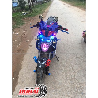 Tem Trùm Xe Điện Xmen Đầu Lâu Xanh