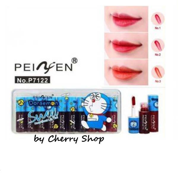 (hàng Mới Về) Son Tint Mini P7122 Thiết Kế Vỏ Son Hình Doraemon Xinh Xắn | BigBuy360 - bigbuy360.vn