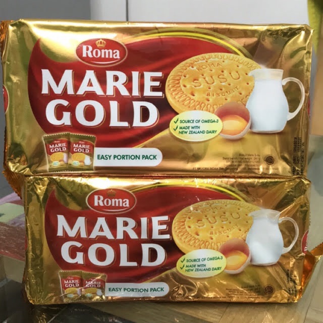 Combo 4 gói bánh Marie gold 240g