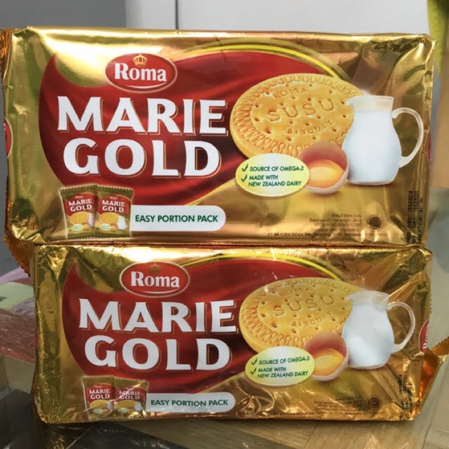 Bánh Marie Gold 240g nhập khẩu Indonesia