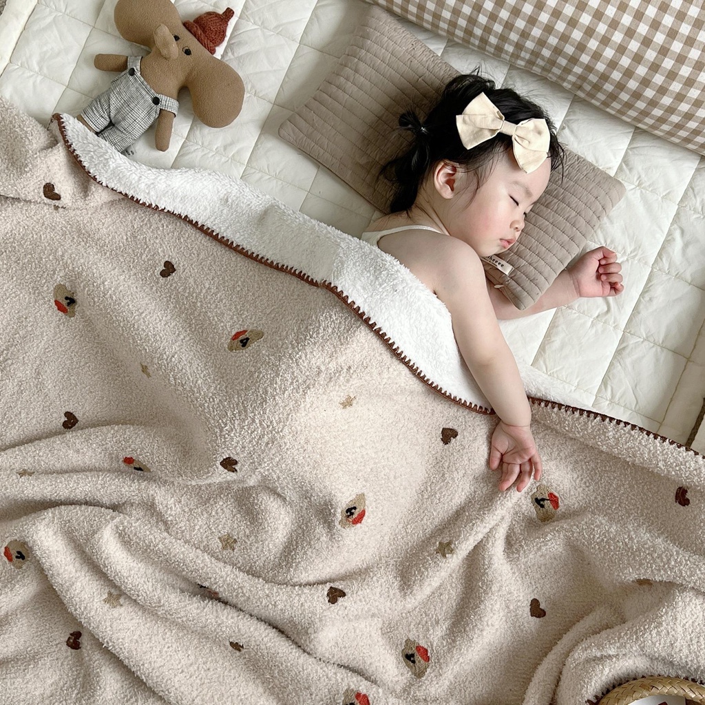 Chăn Trải Giường Đơn / Đôi Phong Cách Bắc Âu Đơn Giản Cho Bé