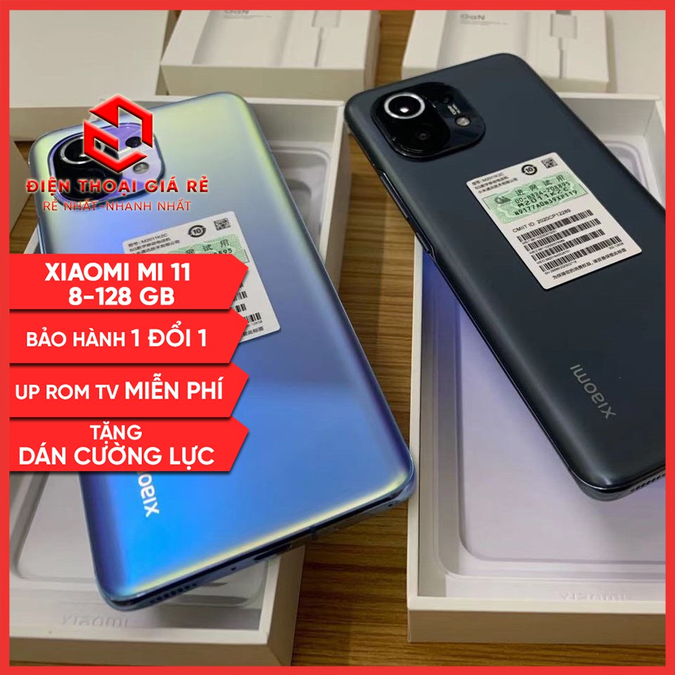 Combo củ sạc nhanh Xiaomi Mi 11 GaN 55W MDY-12-EQ-[Điện thoại giá rẻ, Bảo hành 3th 1 đổi 1]