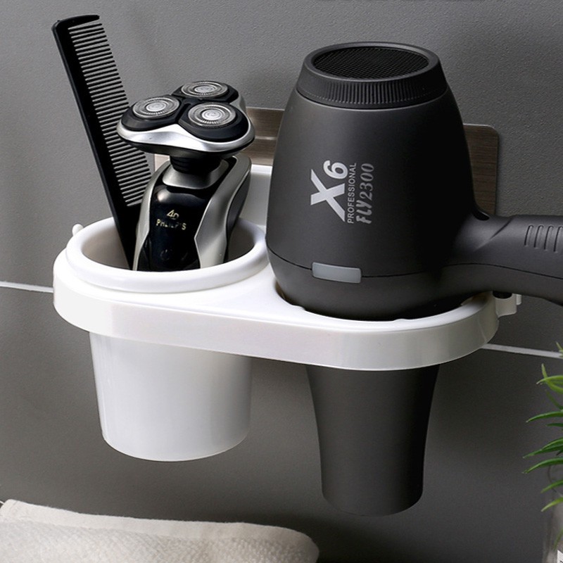 Giá Treo Máy Sấy Tóc Gắn Tường Đa Năng Tiện Dụng