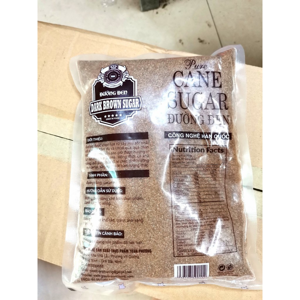 Đường Đen Hàn Quốc 1Kg ( Gói ) | BigBuy360 - bigbuy360.vn