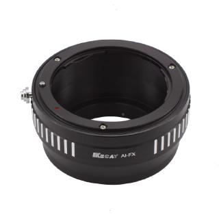 KECAY AI-FX Aluminum Alloy for Nik&n AI Mount Lens Adapter Ring for Fujifilm Fuji FX X X-Pro1 XPro1 X-E1 XE1 E1