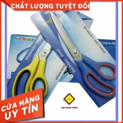 Kéo cắt giấy lớn K20 dài 24.5cm đồ cắt giấy kéo văn phòng