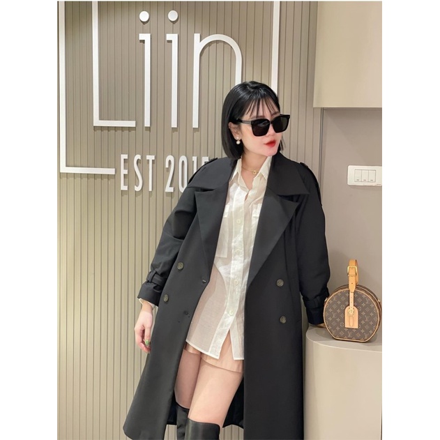 LIIN - Áo Khoác Kaki Trench Coat Dáng Dài Chuẩn Form, Chất Liệu Cao Cấp A00494