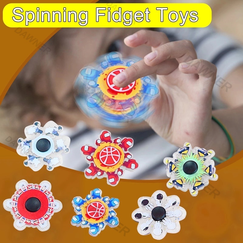 Mới Con Quay Đồ Chơi Fidget Spinner 3d Giúp Giảm Stress