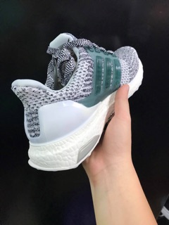 Giày ultra boost trắng xanh
