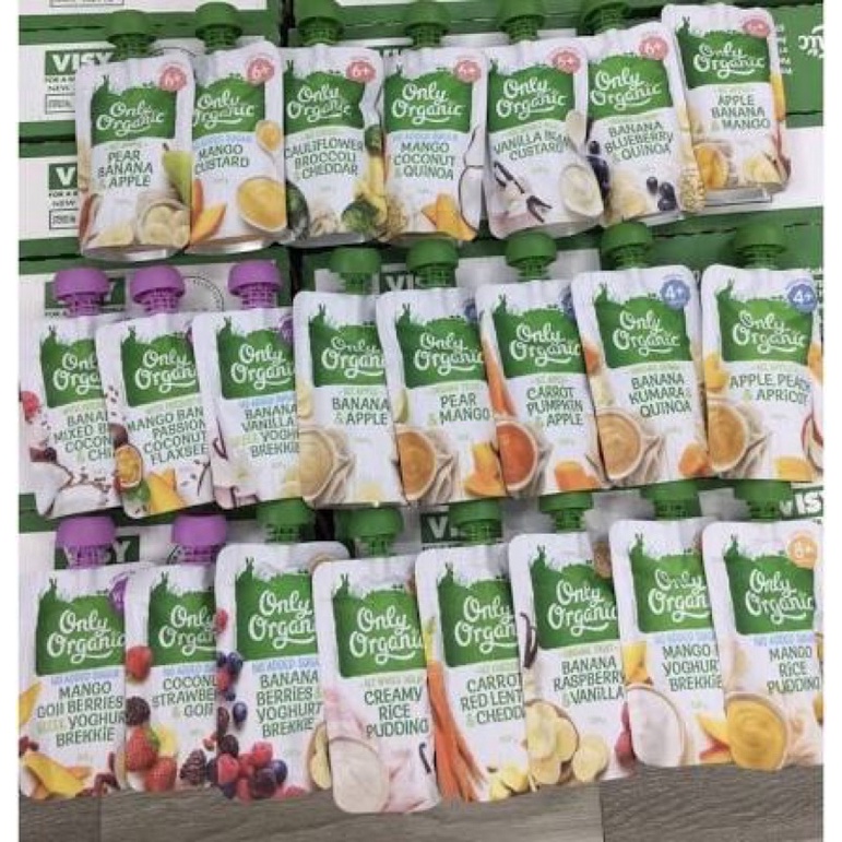 Túi trái cây nghiền onlyorganic