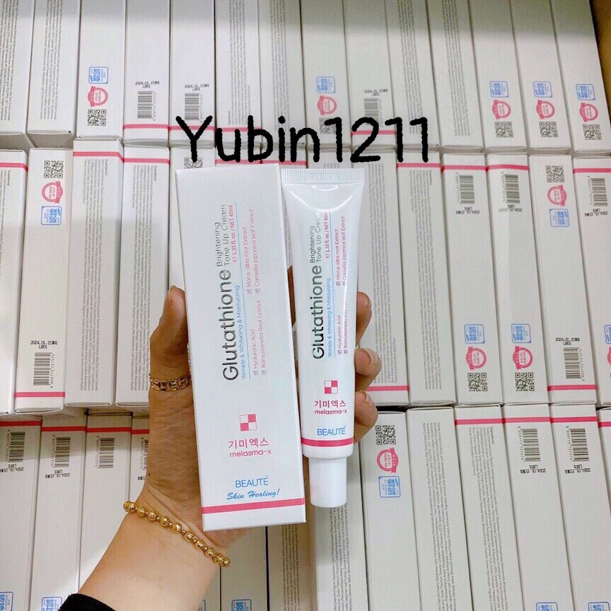 Kem Dưỡng Trắng Da Melasma-X 3D Glutathione Tone Up Cream