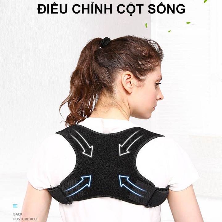 Đai chống gù lưng Aolikes al 3103 bán sỉ, cố định xương đòn trợ lực, hỗ trợ điều chỉnh cột sống, định hình cơ thể