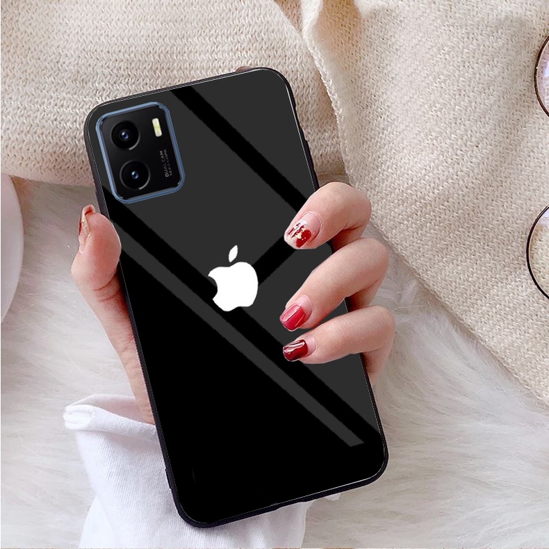 Ốp Vivo Y15S, Y15A , Y01 mặt kính gương bóng