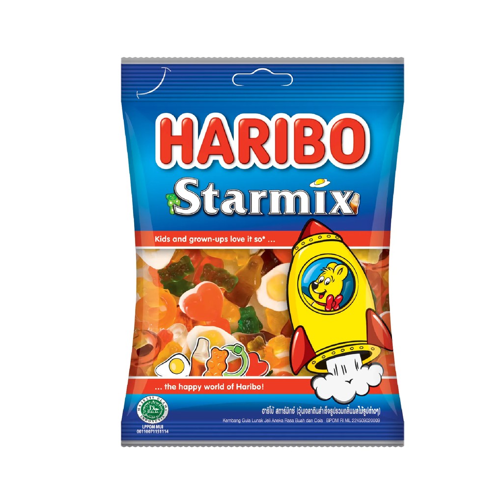 Kẹo dẻo Haribo Star Mix 160g