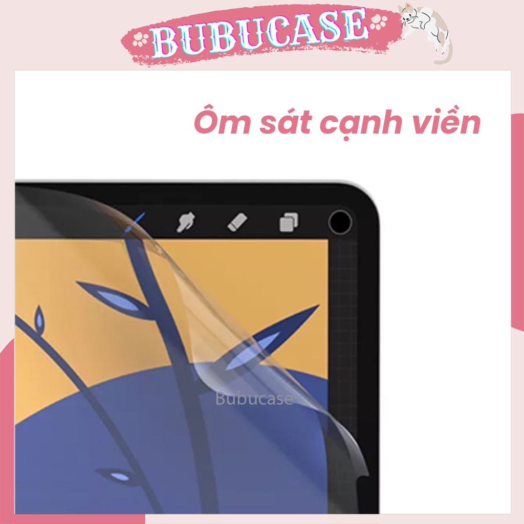 Miếng Dán Màn Hình Cho iPad Paperlike Hàng Nhật - Không Bám Vân Tay, Chống Chói, Cho Cảm Giác Viết Vẽ Như Trên Giấy Thật