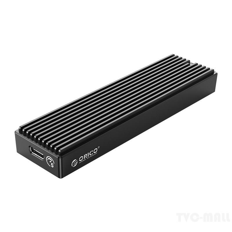 Hộp Đựng Ổ Cứng Orico M2PF-C3-BK SSD M.2 B KEY (5Gbps) - Đen, Kích thước nhỏ gọn, Dung lượng tối đa 2TB