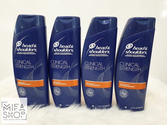 Dầu gội trị gàu Head & Shoulders Clinical Strength Shampoo