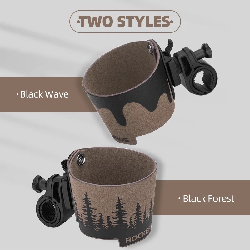 Giá đỡ cốc cà phê Rockbros gắn tay lái xe đạp / xe máy tiện lợi giá đỡ chai