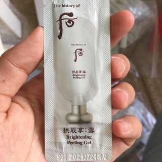 10 gói tẩy da chết whoo
