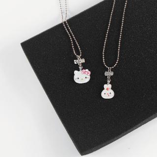 Dây Chuyền Mặt Mèo Hello kitty Dễ Thương