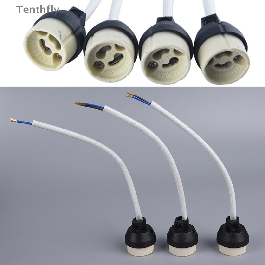 1 / 3 / 5 / 10 Đuôi Đèn LED GU10 Bằng Sứ Mới