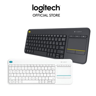 Bàn Phím Không Dây LOGITECH K400 Plus [Đen-Trắng]