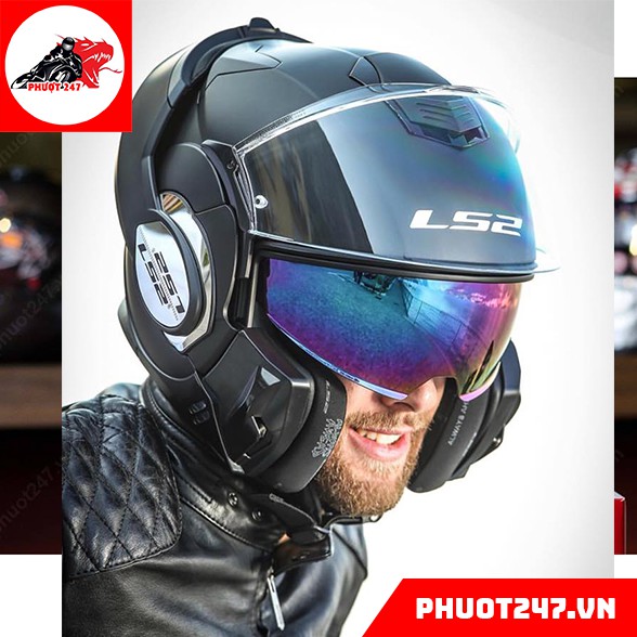Mũ Lật Hàm LS2 VALIANT FF399