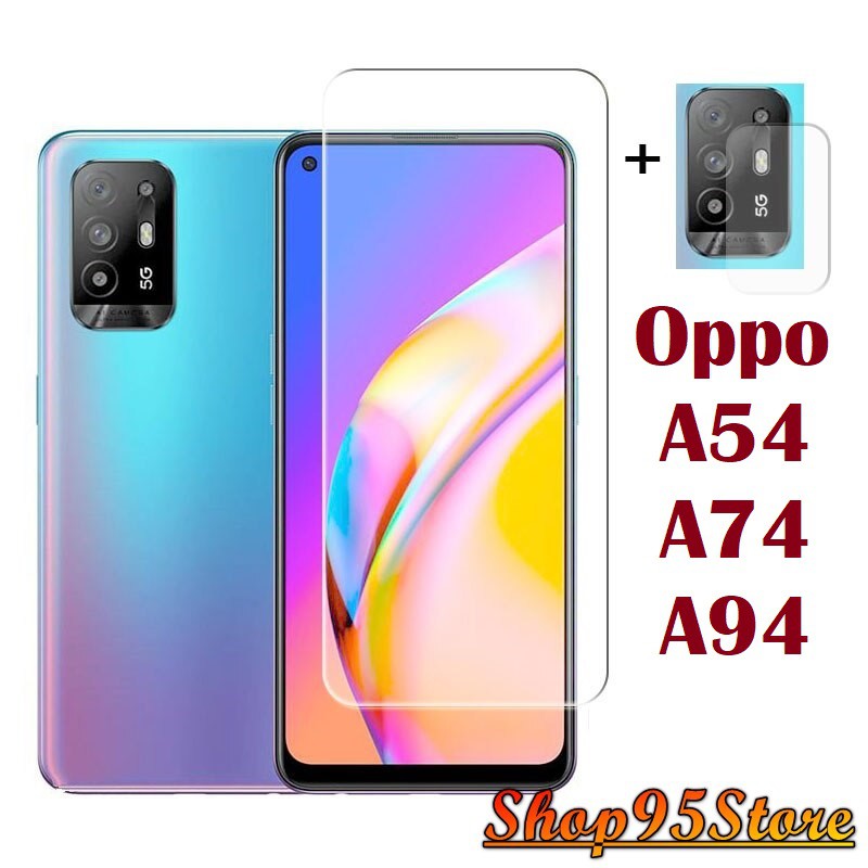Cường Lực Oppo A54 Oppo A74 trong suốt / Cường lực camera A54  A74