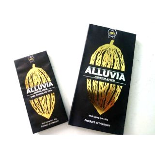 Socola đen Alluvia 100% cacao