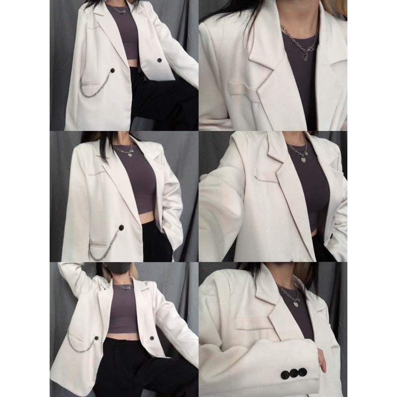 (VIDEO + ẢNH THẬT) Áo khoác blazer áo khoác vest ulzzang UNISEX HOT TIKTOK 2021 KÈM 2 ẢNH THẬT CUỐI | BigBuy360 - bigbuy360.vn