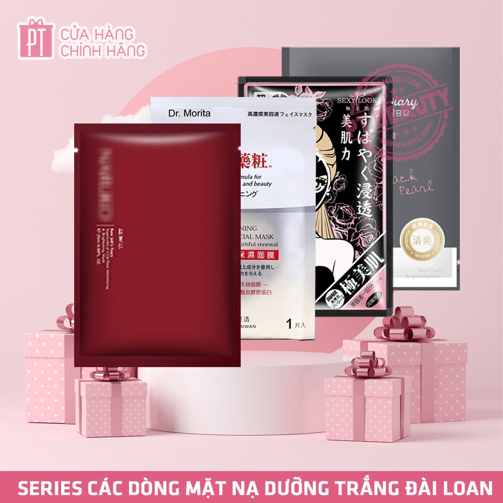 Series Mặt Nạ Siêu Dưỡng Trắng Da Đài Loan (hộp)