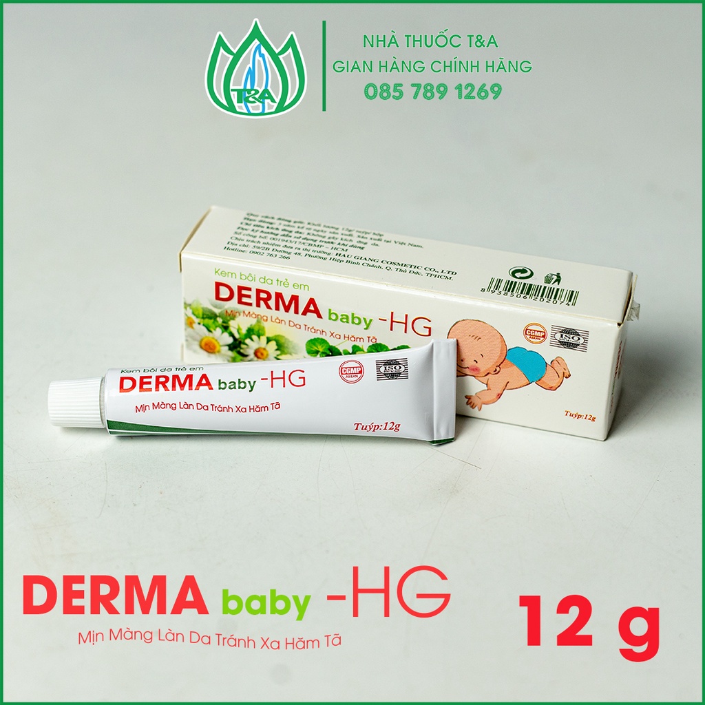 Kem chống hăm cho bé Derma Baby HG