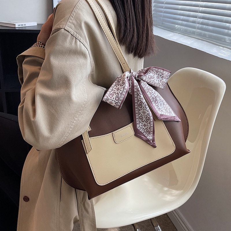 Túi Đeo Vai Cỡ Lớn Đính Nơ Thời Trang Cho Nữ