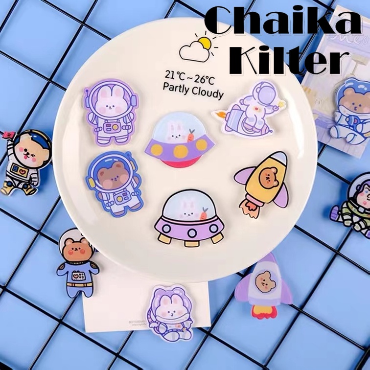 Sticker trang trí balo, túi xách, huy hiệu cài áo CK727