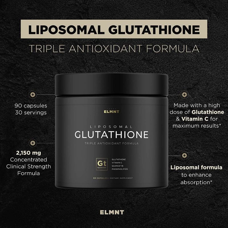 Viên Uống Trắng Da Tổ Hợp Glutathione 2000mg Vitamin C 1000mg Giảm Thâm Nám, Tăng Sinh Collagen, Thanh Lọc Gan EL