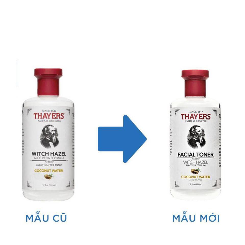 Nước hoa hồng Thayers Coconut Water Facial Toner (355mL) | BigBuy360 - bigbuy360.vn