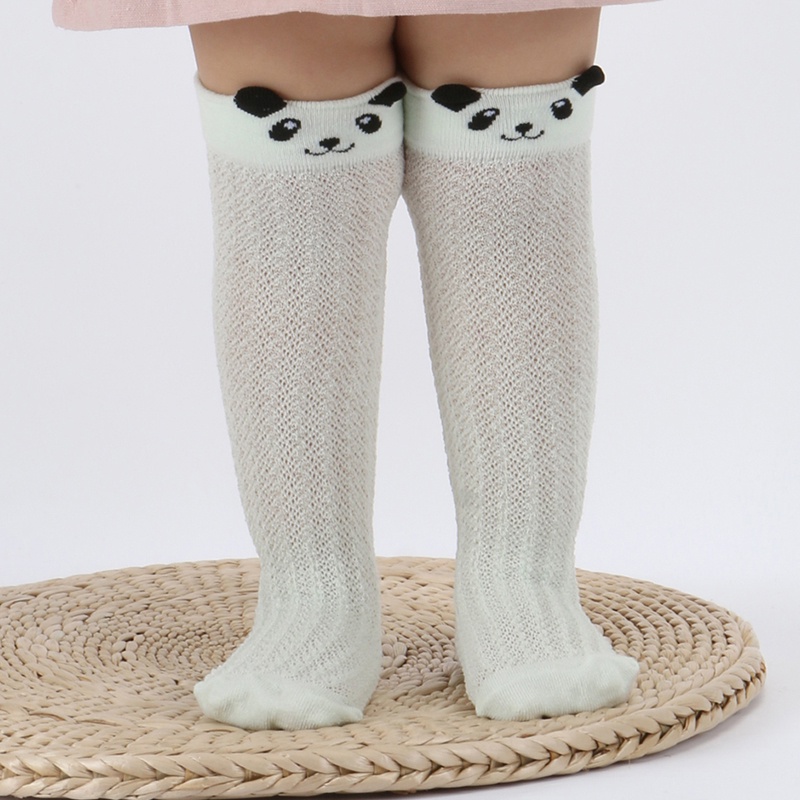 Vớ cotton thoáng khí chống muỗi cho bé gái từ 1-3 tuổi