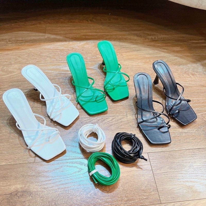 GIÀY SANDAL XỎ NGÓN DÂY QUẤN CỔ CHÂN THÁO RỜI