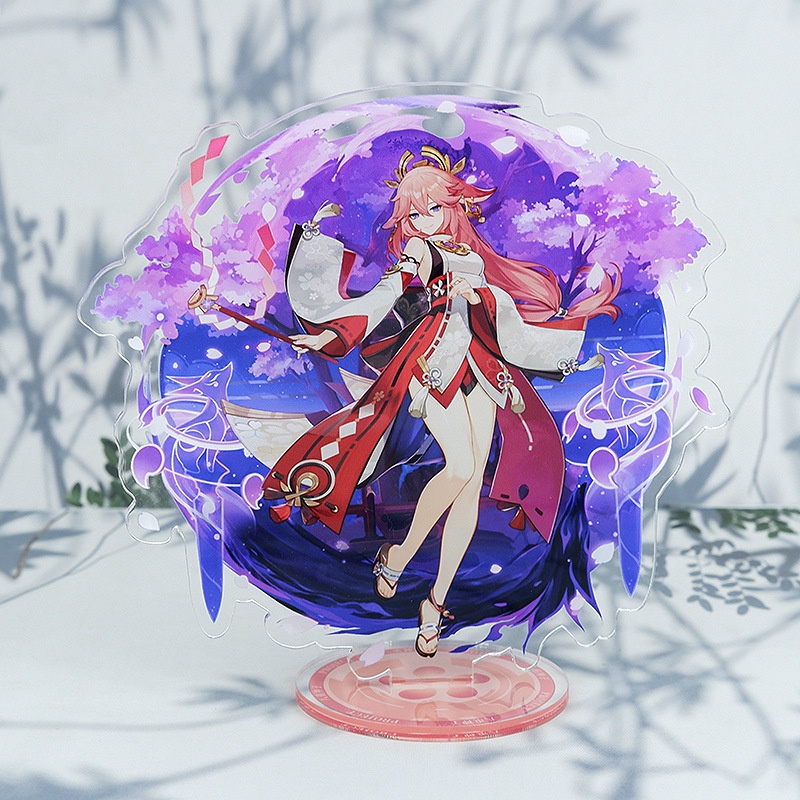Standee nhân vật GENSHIN IMPACT ver CHIÊU THỨC game anime chibi mô hình mica acrylic trưng bày