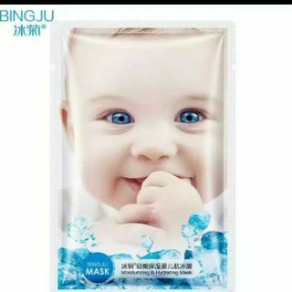 Mặt nạ em bé đá băng bổ sung nước