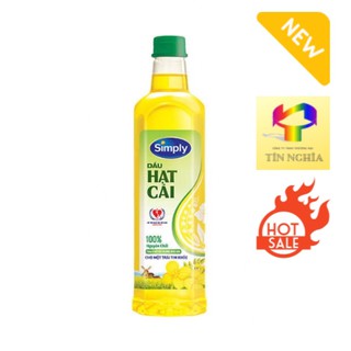Dầu hạt cải SIMPLY 1L - Cho một trái tim khoẻ