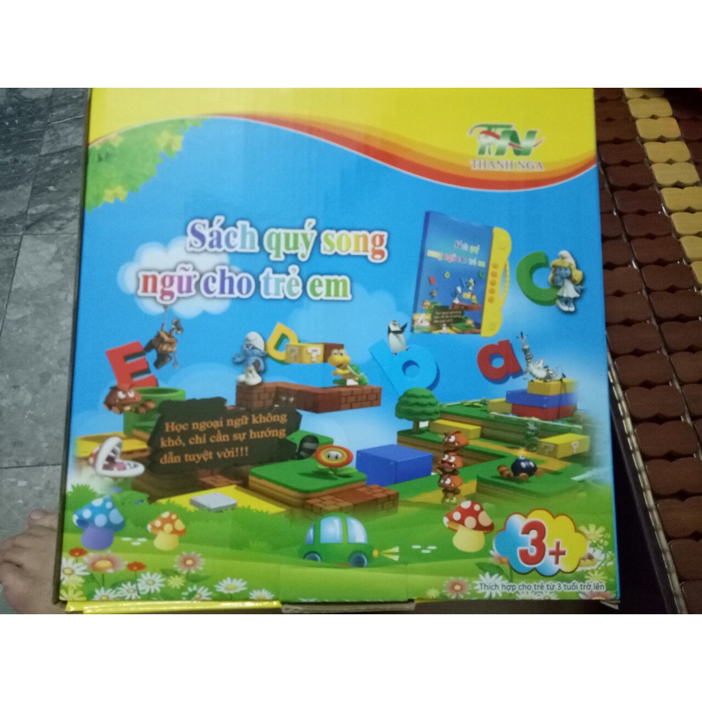 Sách Nói Điện Tử Song Ngữ Anh - Việt Giúp Trẻ Học Tốt Tiếng Anh